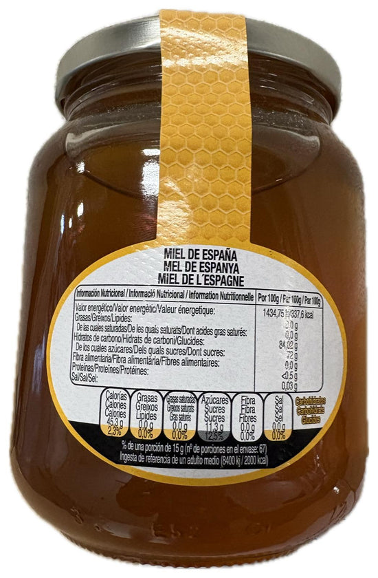 MIEL DEL VALLE DEL PIRINEO - NARANJO - NATURAL - TARRO DE 950 GRAMOS