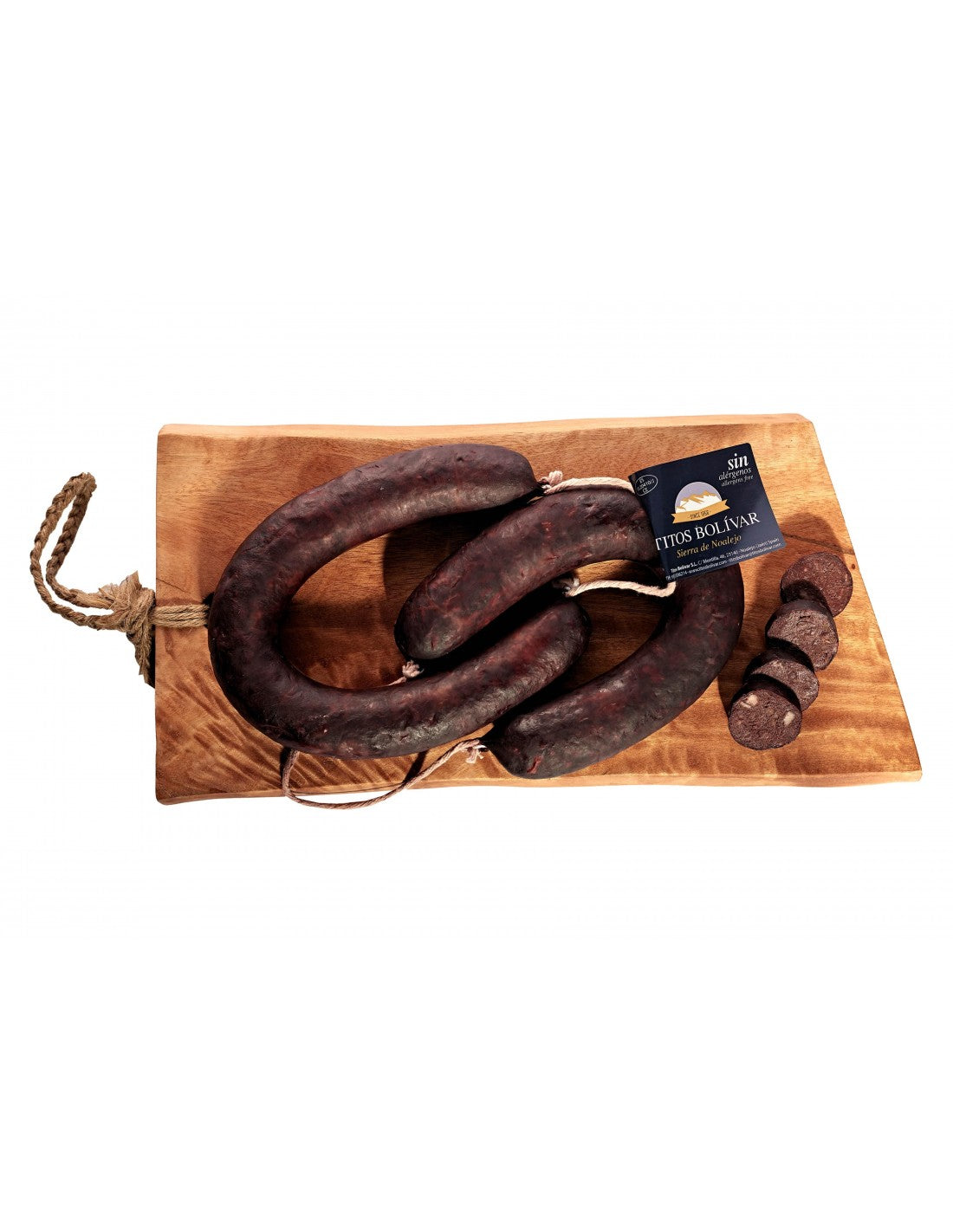MORCILLA DE JAEN CON CEBOLLA "Titos Bolivar" Sierra de Noalejo JAEN