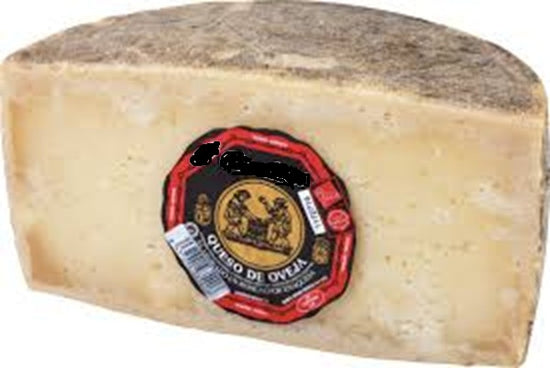 QUESO "DON RAMON" OVEJA LECHE CRUDA PIEZA MINI 1 KILO APROXIMADO - ALBENIZ -