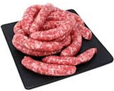 SALCHICHAS FRESCAS ARTESANAS NATURALES "QUALIPORC" 1 KILO