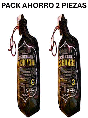 SOBRASADA DE MALLORCA DE CERDO NEGRO MALLORQUIN PIEZA 300 GRS.