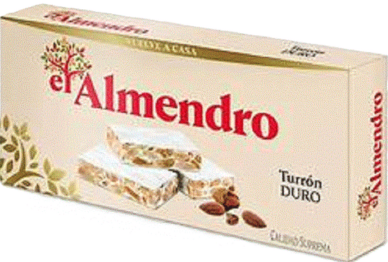TURRONES EL ALMENDRO, Duro, Blando y Chocolate crujiente