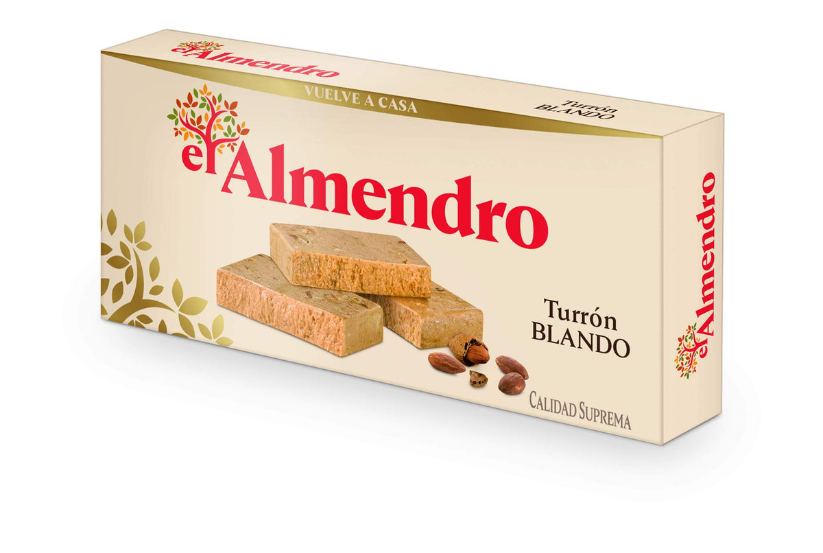 TURRON EL ALMENDRO Blando (Jijona) Barra de 250 gramos