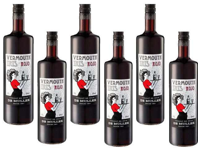 VERMOUTH  IRIS ROJO - DE MULLER - REUS desde 1851